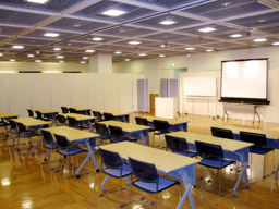 展示ホールは幅広い用途でご利用頂けます